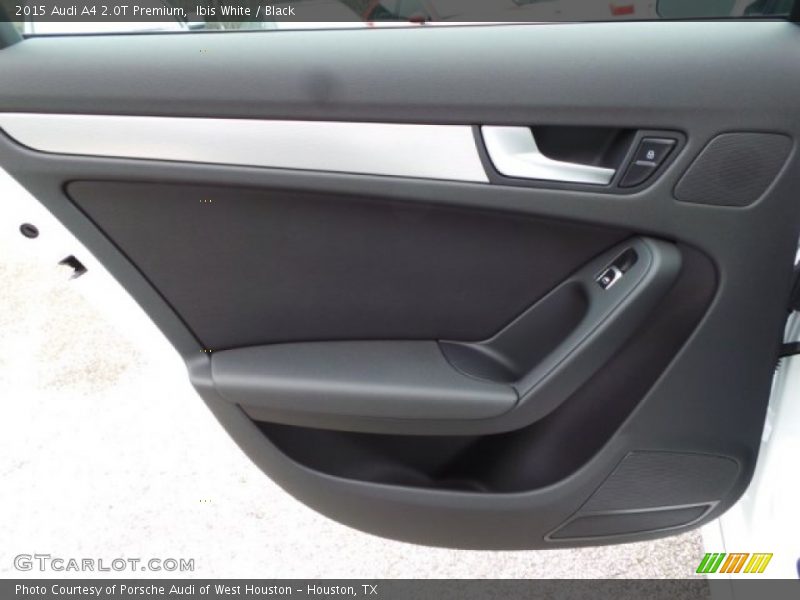 Ibis White / Black 2015 Audi A4 2.0T Premium