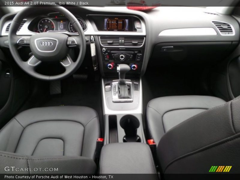 Ibis White / Black 2015 Audi A4 2.0T Premium
