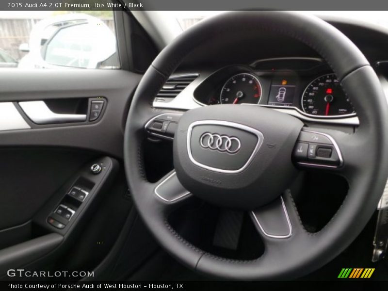 Ibis White / Black 2015 Audi A4 2.0T Premium