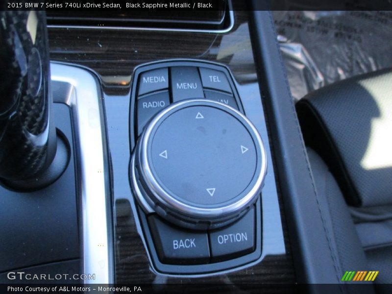 Controls of 2015 7 Series 740Li xDrive Sedan