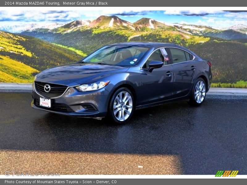 Meteor Gray Mica / Black 2014 Mazda MAZDA6 Touring