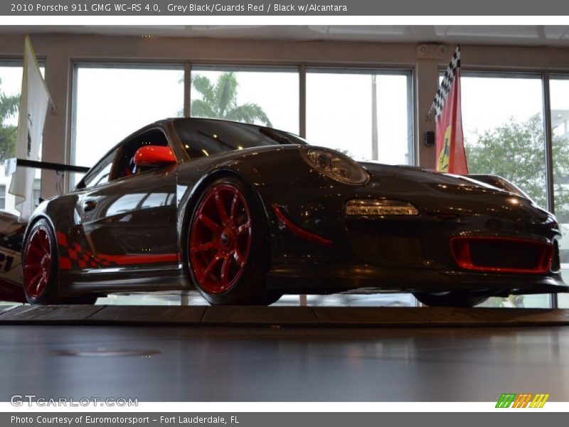 Grey Black/Guards Red / Black w/Alcantara 2010 Porsche 911 GMG WC-RS 4.0