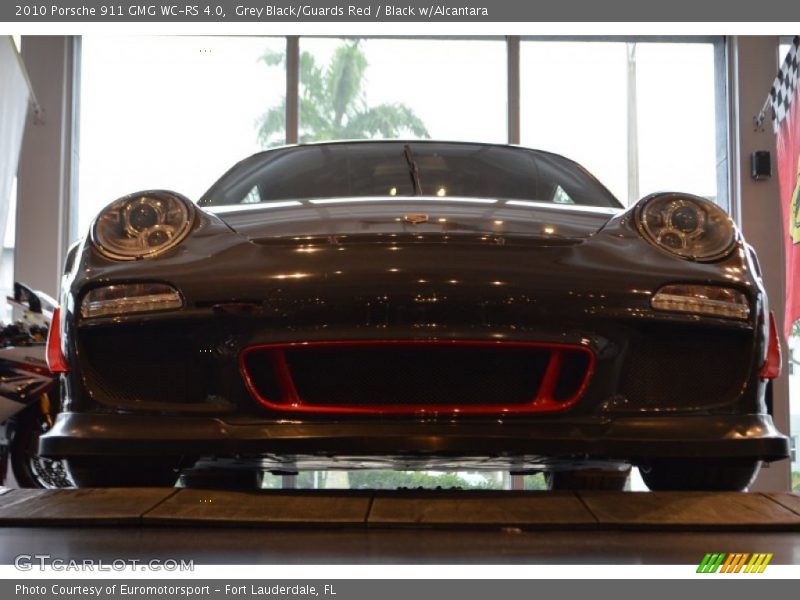 Grey Black/Guards Red / Black w/Alcantara 2010 Porsche 911 GMG WC-RS 4.0