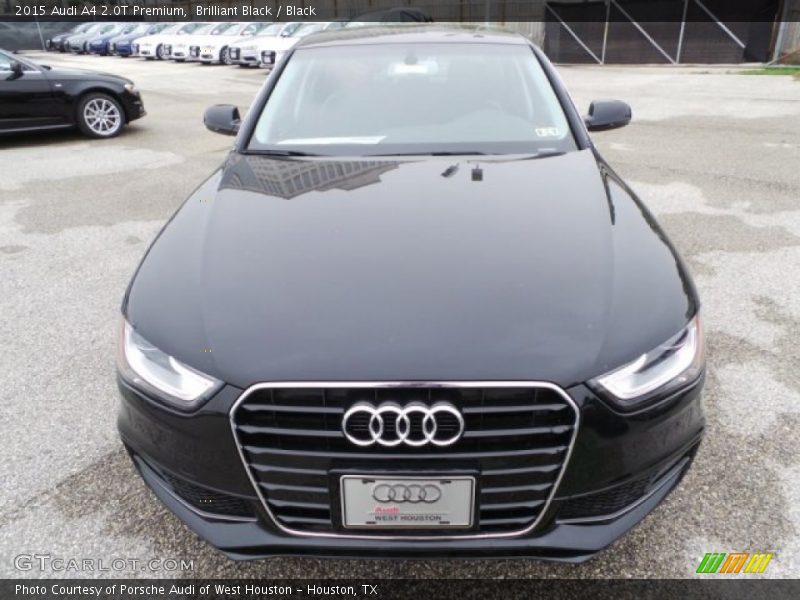 Brilliant Black / Black 2015 Audi A4 2.0T Premium