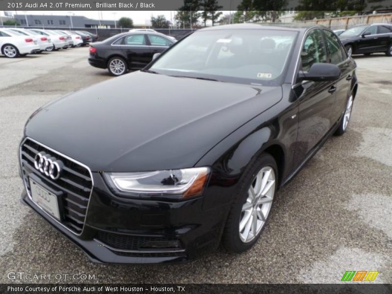 Brilliant Black / Black 2015 Audi A4 2.0T Premium