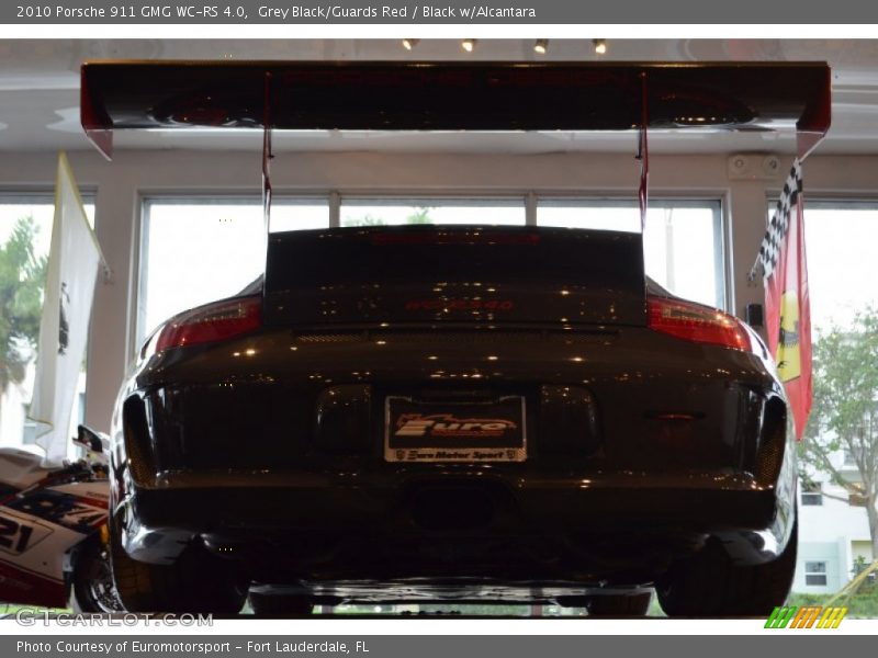 Grey Black/Guards Red / Black w/Alcantara 2010 Porsche 911 GMG WC-RS 4.0