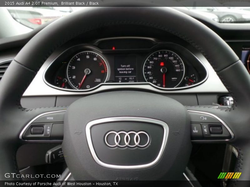 Brilliant Black / Black 2015 Audi A4 2.0T Premium