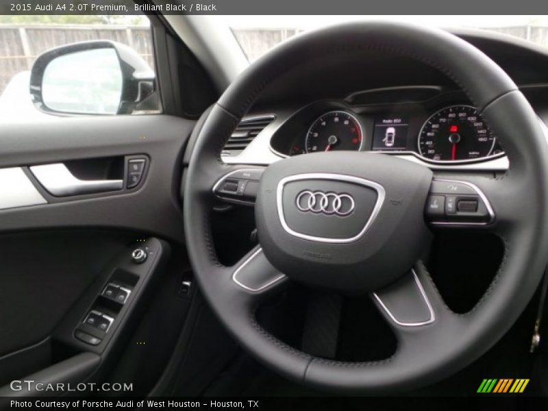 Brilliant Black / Black 2015 Audi A4 2.0T Premium