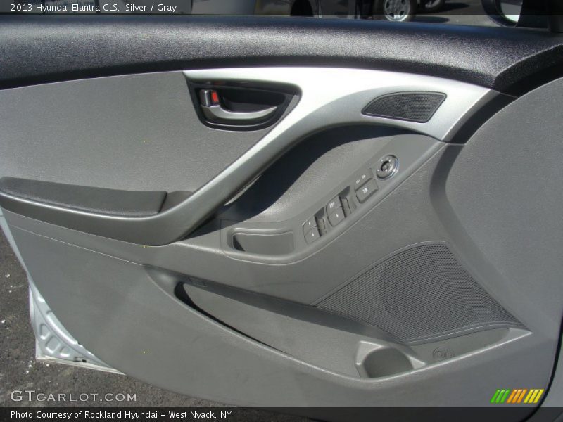 Silver / Gray 2013 Hyundai Elantra GLS