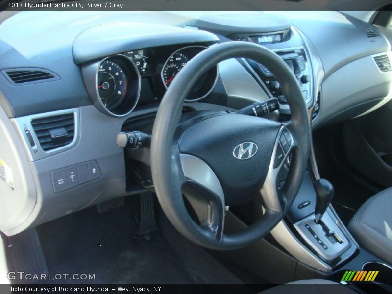 Silver / Gray 2013 Hyundai Elantra GLS