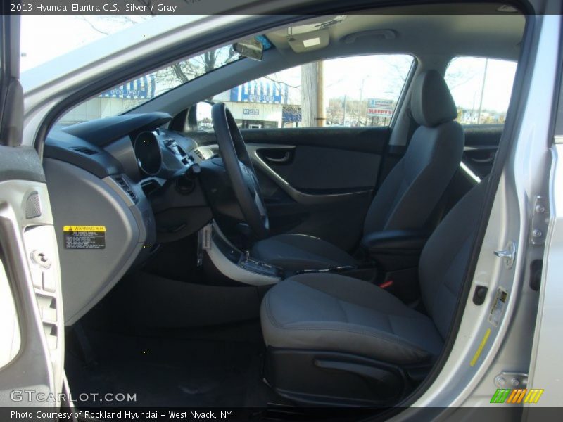 Silver / Gray 2013 Hyundai Elantra GLS