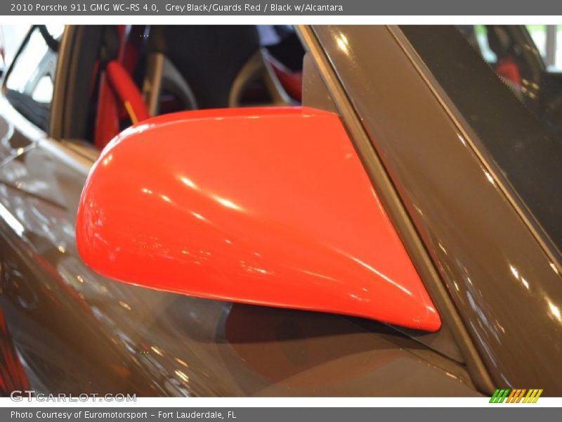 Grey Black/Guards Red / Black w/Alcantara 2010 Porsche 911 GMG WC-RS 4.0
