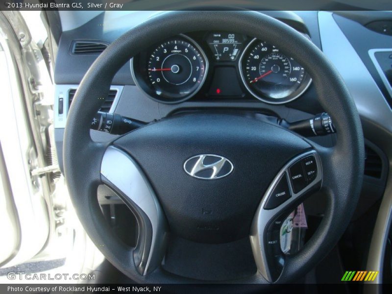 Silver / Gray 2013 Hyundai Elantra GLS