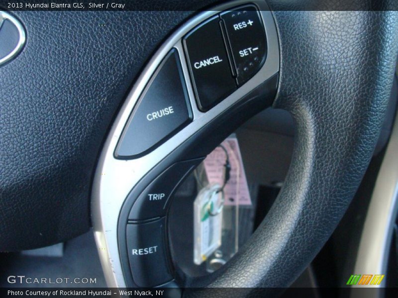 Silver / Gray 2013 Hyundai Elantra GLS