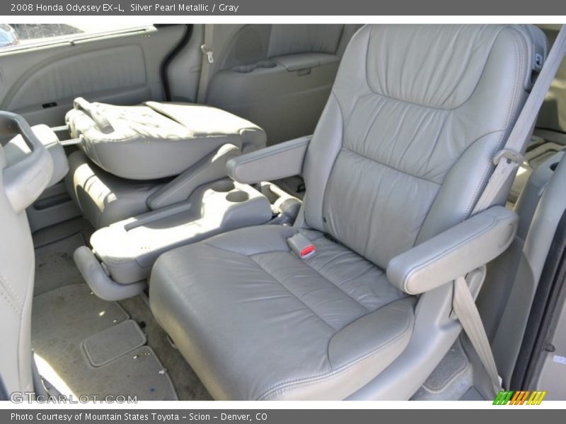 Silver Pearl Metallic / Gray 2008 Honda Odyssey EX-L