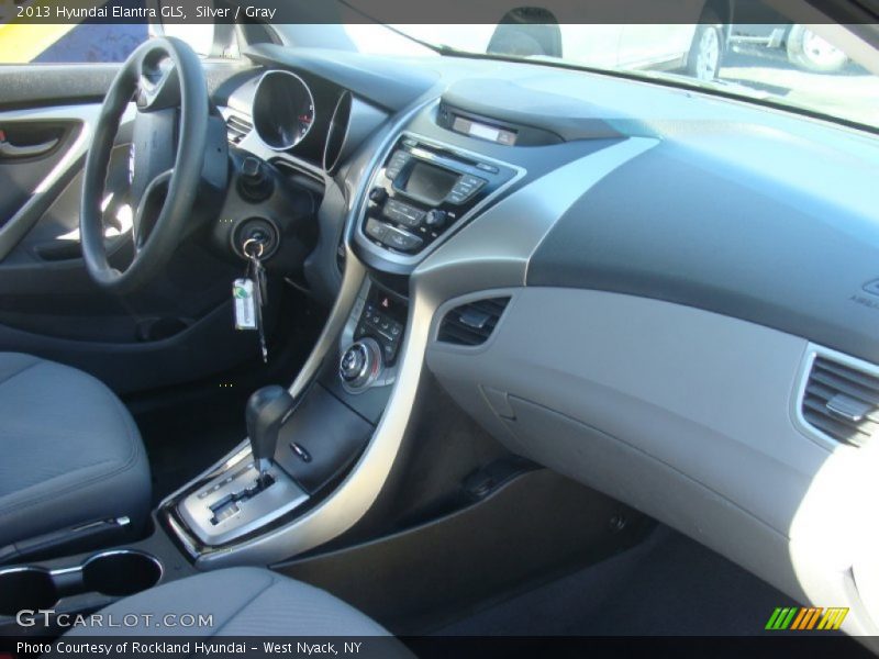 Silver / Gray 2013 Hyundai Elantra GLS