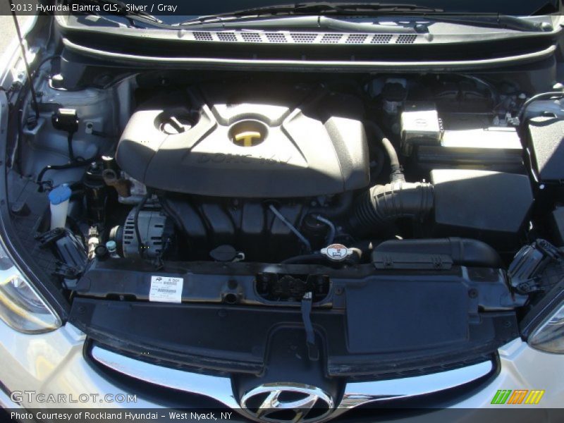 Silver / Gray 2013 Hyundai Elantra GLS