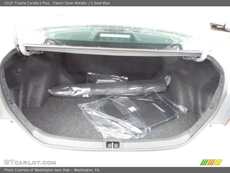 2015 Corolla S Plus Trunk