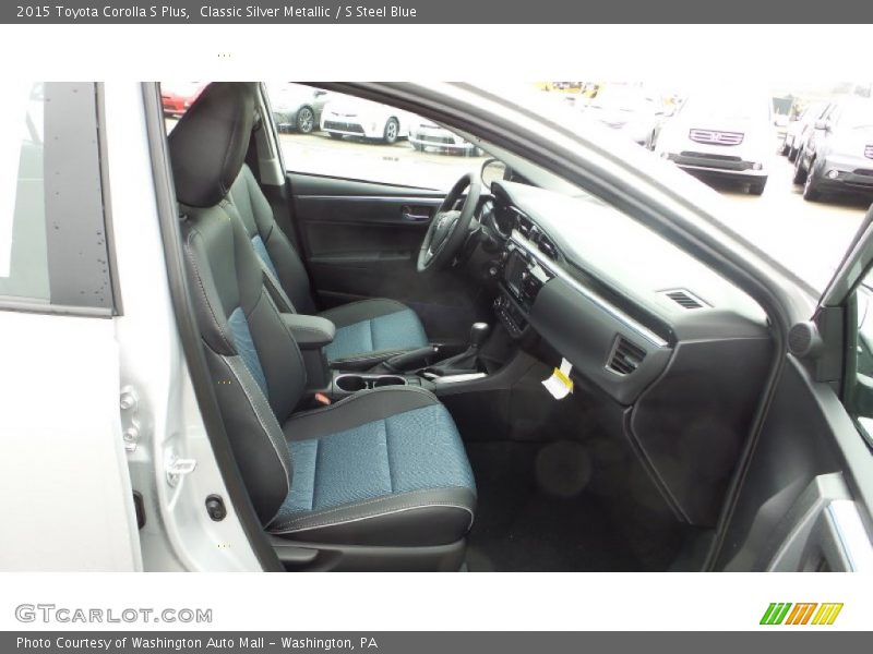 Front Seat of 2015 Corolla S Plus