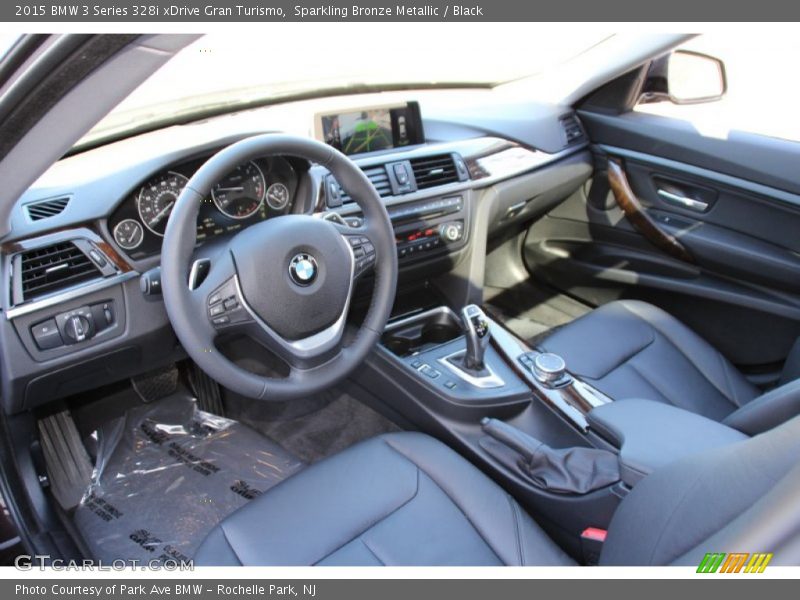 Sparkling Bronze Metallic / Black 2015 BMW 3 Series 328i xDrive Gran Turismo