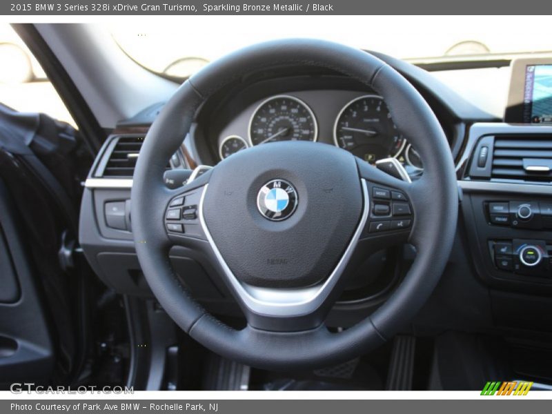 Sparkling Bronze Metallic / Black 2015 BMW 3 Series 328i xDrive Gran Turismo
