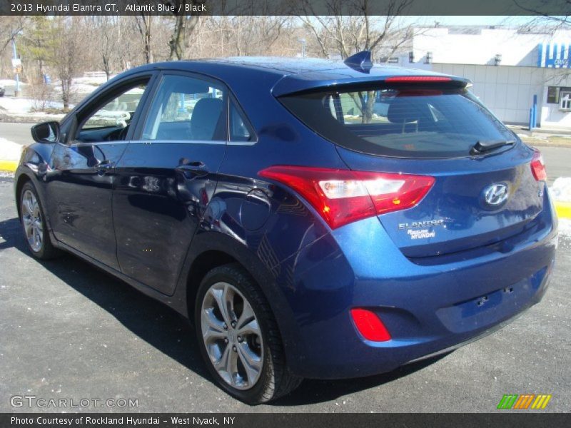 Atlantic Blue / Black 2013 Hyundai Elantra GT