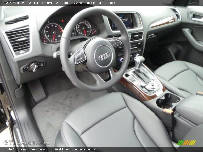 Mythos Black Metallic / Black 2015 Audi Q5 3.0 TFSI Premium Plus quattro