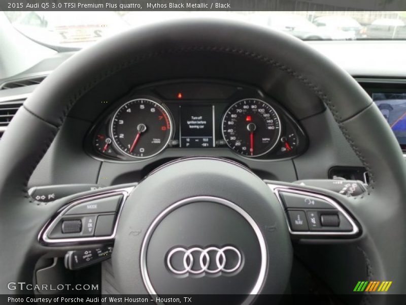 Mythos Black Metallic / Black 2015 Audi Q5 3.0 TFSI Premium Plus quattro