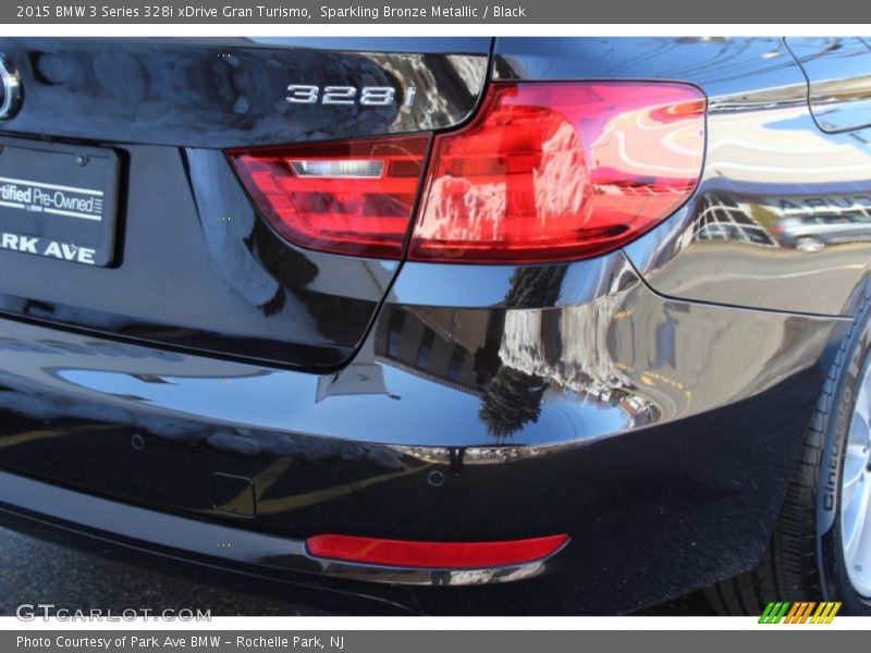 Sparkling Bronze Metallic / Black 2015 BMW 3 Series 328i xDrive Gran Turismo