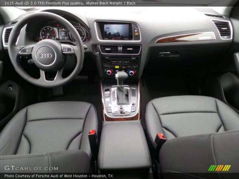 Mythos Black Metallic / Black 2015 Audi Q5 3.0 TFSI Premium Plus quattro