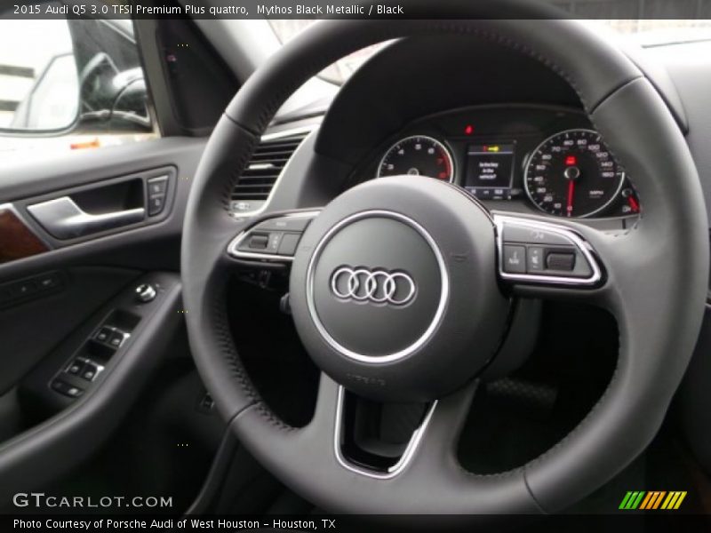 Mythos Black Metallic / Black 2015 Audi Q5 3.0 TFSI Premium Plus quattro