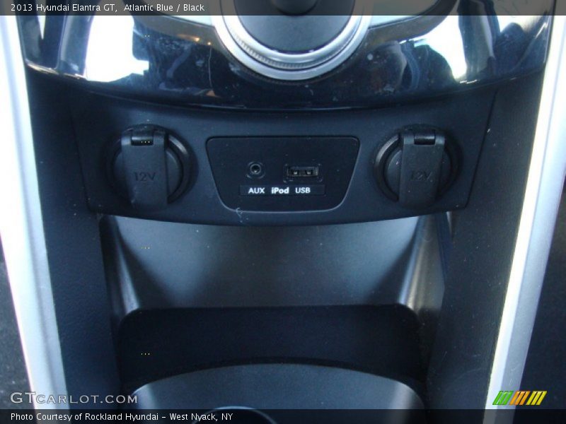 Atlantic Blue / Black 2013 Hyundai Elantra GT