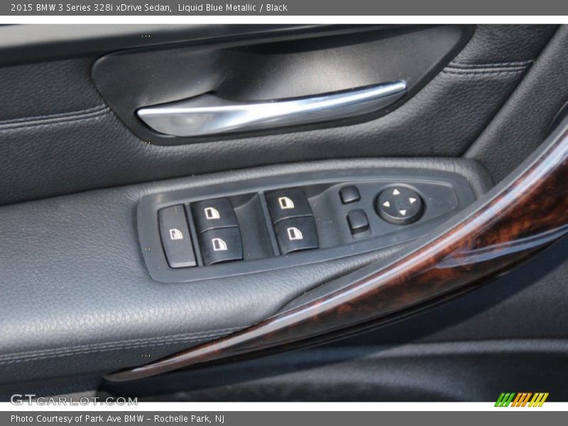 Liquid Blue Metallic / Black 2015 BMW 3 Series 328i xDrive Sedan