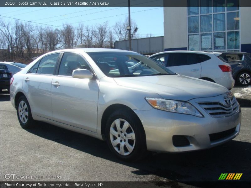 Classic Silver Metallic / Ash Gray 2010 Toyota Camry LE