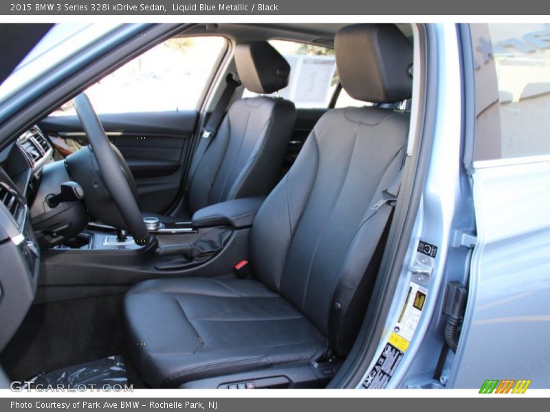 Liquid Blue Metallic / Black 2015 BMW 3 Series 328i xDrive Sedan
