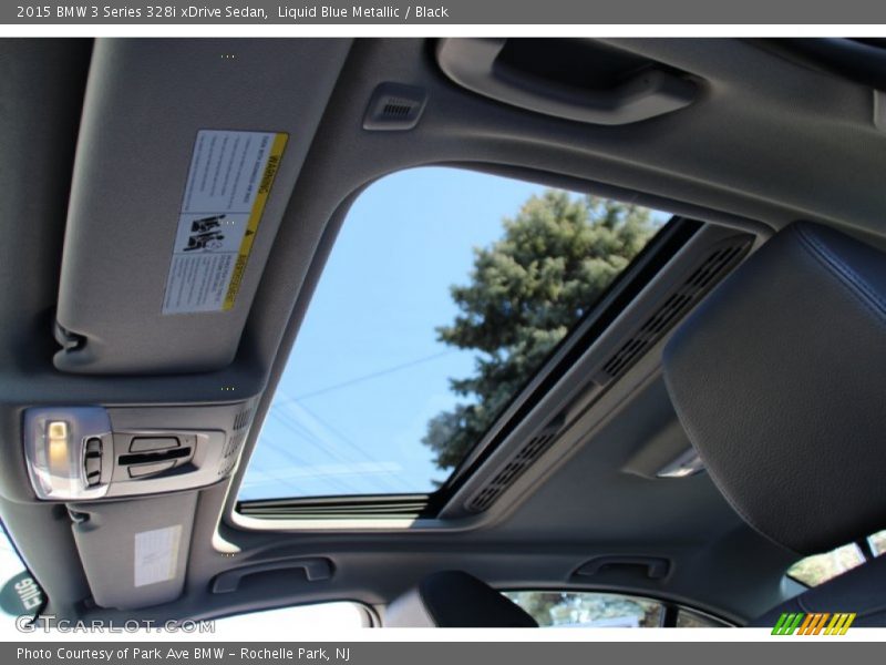Liquid Blue Metallic / Black 2015 BMW 3 Series 328i xDrive Sedan