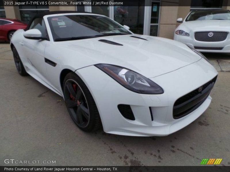 Front 3/4 View of 2015 F-TYPE V8 S Convertible