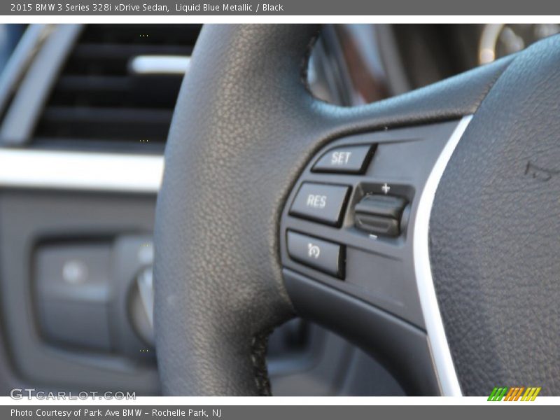 Liquid Blue Metallic / Black 2015 BMW 3 Series 328i xDrive Sedan