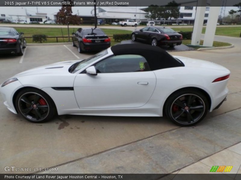  2015 F-TYPE V8 S Convertible Polaris White
