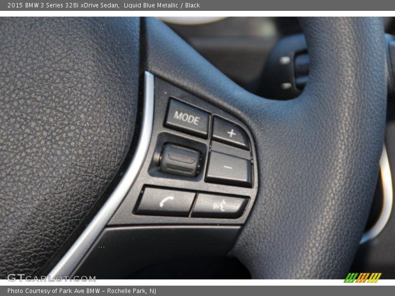 Liquid Blue Metallic / Black 2015 BMW 3 Series 328i xDrive Sedan