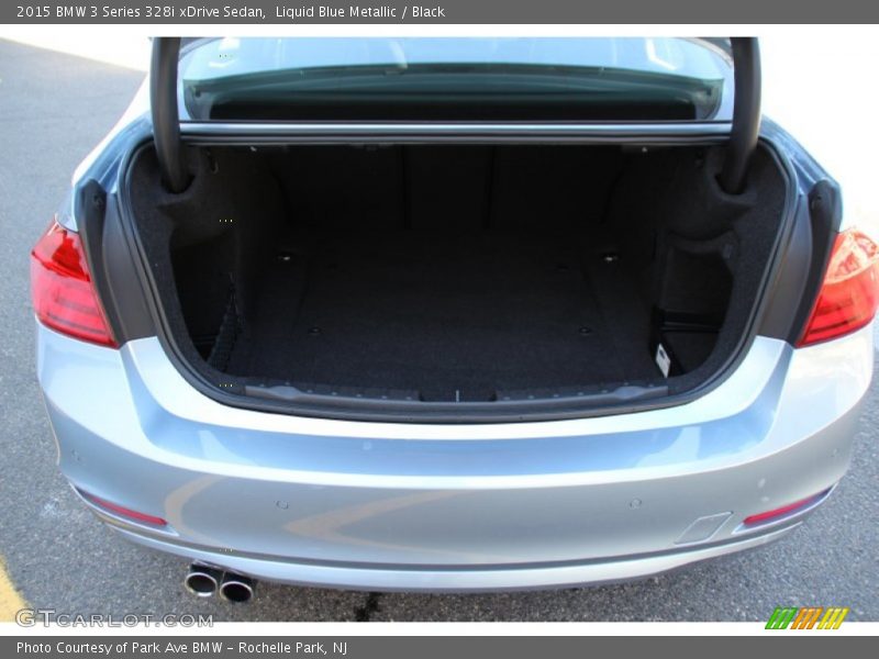 Liquid Blue Metallic / Black 2015 BMW 3 Series 328i xDrive Sedan