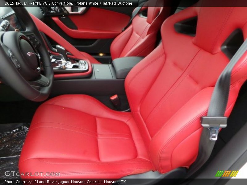 Front Seat of 2015 F-TYPE V8 S Convertible