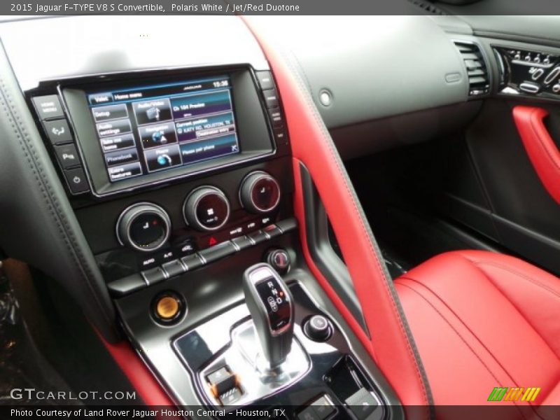 Controls of 2015 F-TYPE V8 S Convertible