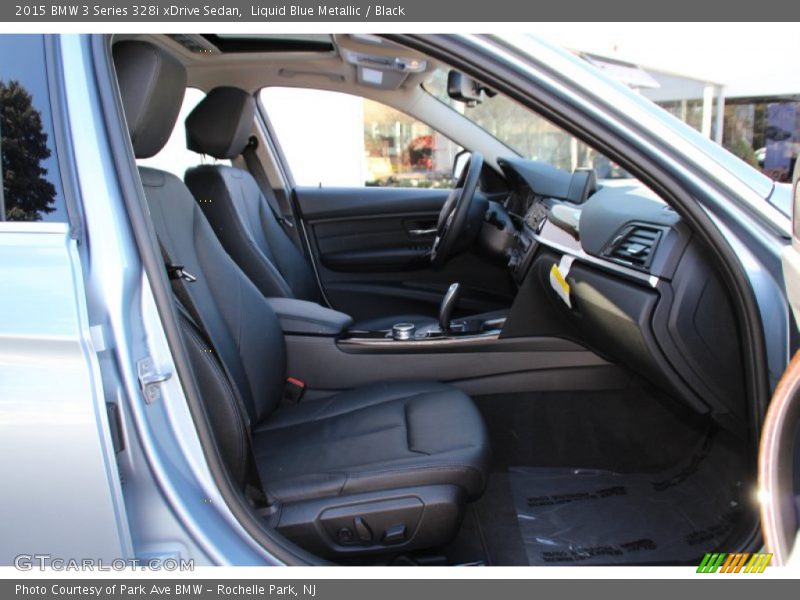 Liquid Blue Metallic / Black 2015 BMW 3 Series 328i xDrive Sedan