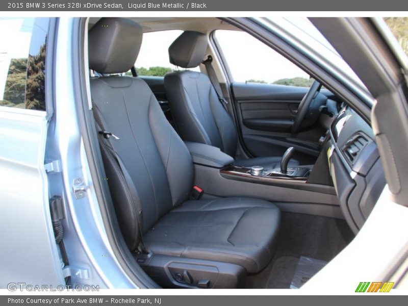Liquid Blue Metallic / Black 2015 BMW 3 Series 328i xDrive Sedan