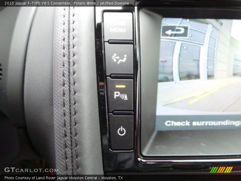 Controls of 2015 F-TYPE V8 S Convertible