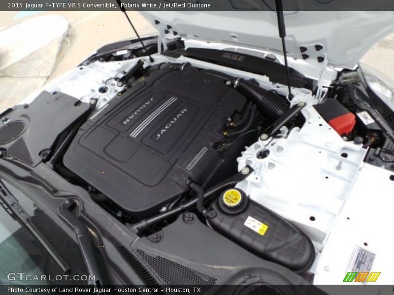  2015 F-TYPE V8 S Convertible Engine - 5.0 Liter DI Supercharged DOHC 32-Valve VVT V8