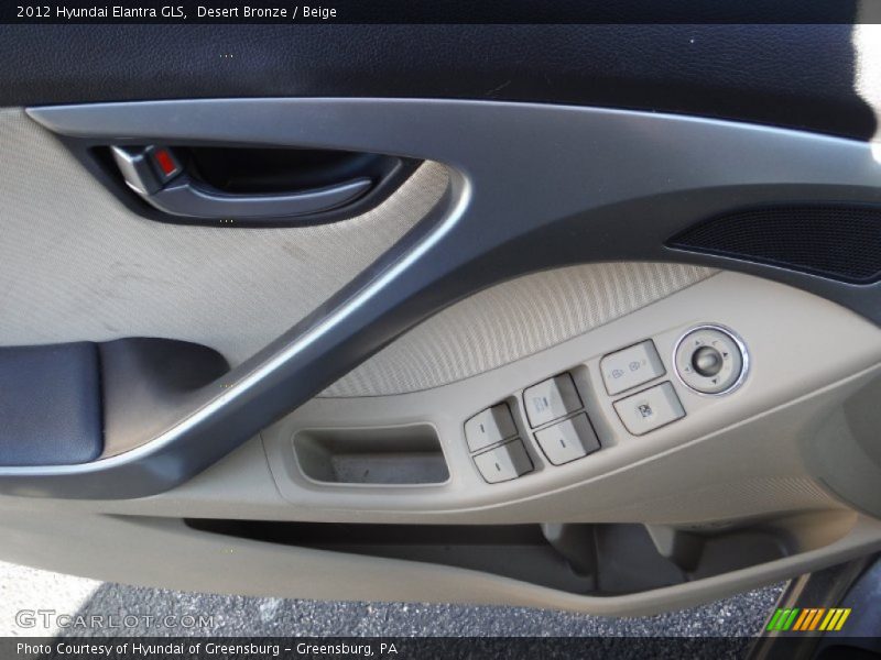 Desert Bronze / Beige 2012 Hyundai Elantra GLS