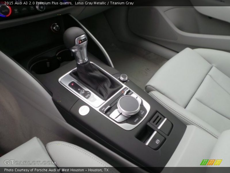 Lotus Gray Metallic / Titanium Gray 2015 Audi A3 2.0 Premium Plus quattro