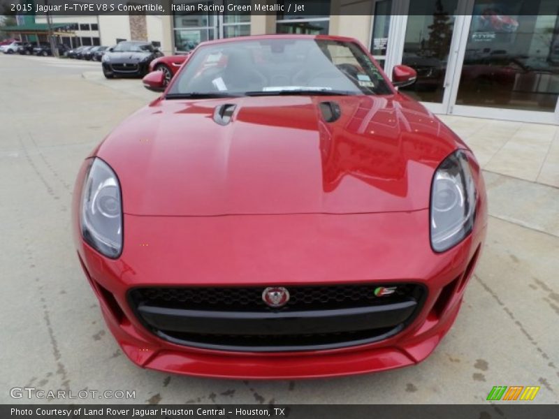Italian Racing Green Metallic / Jet 2015 Jaguar F-TYPE V8 S Convertible
